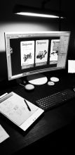 Proceso en blanco y negro
